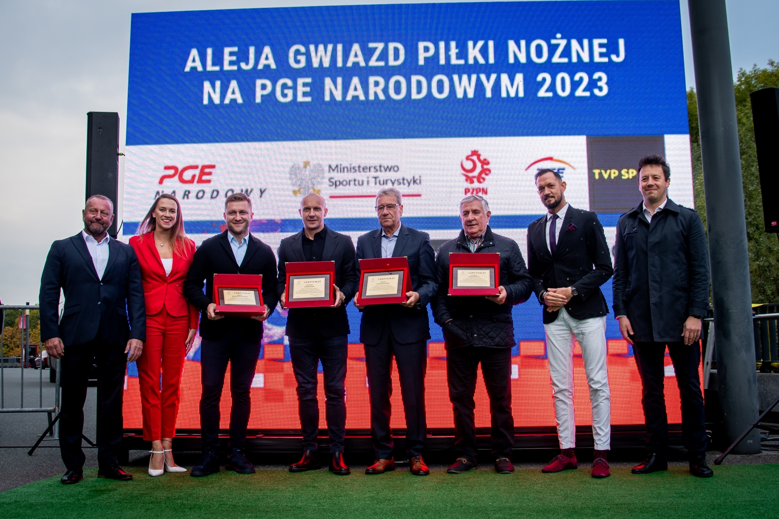 Aleja Gwiazd Piłki Nożnej, Warszawa 2023